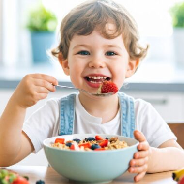 Cukier w płatkach śniadaniowych